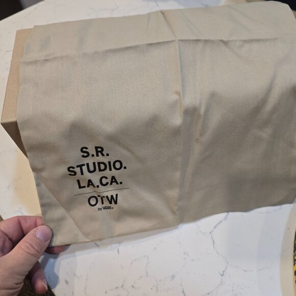 OTW Vans x S.R. Studio LA CA Authentic 44 Vibram Mens 10 Jackson Pollock Art NEW - Picture 12 of 16